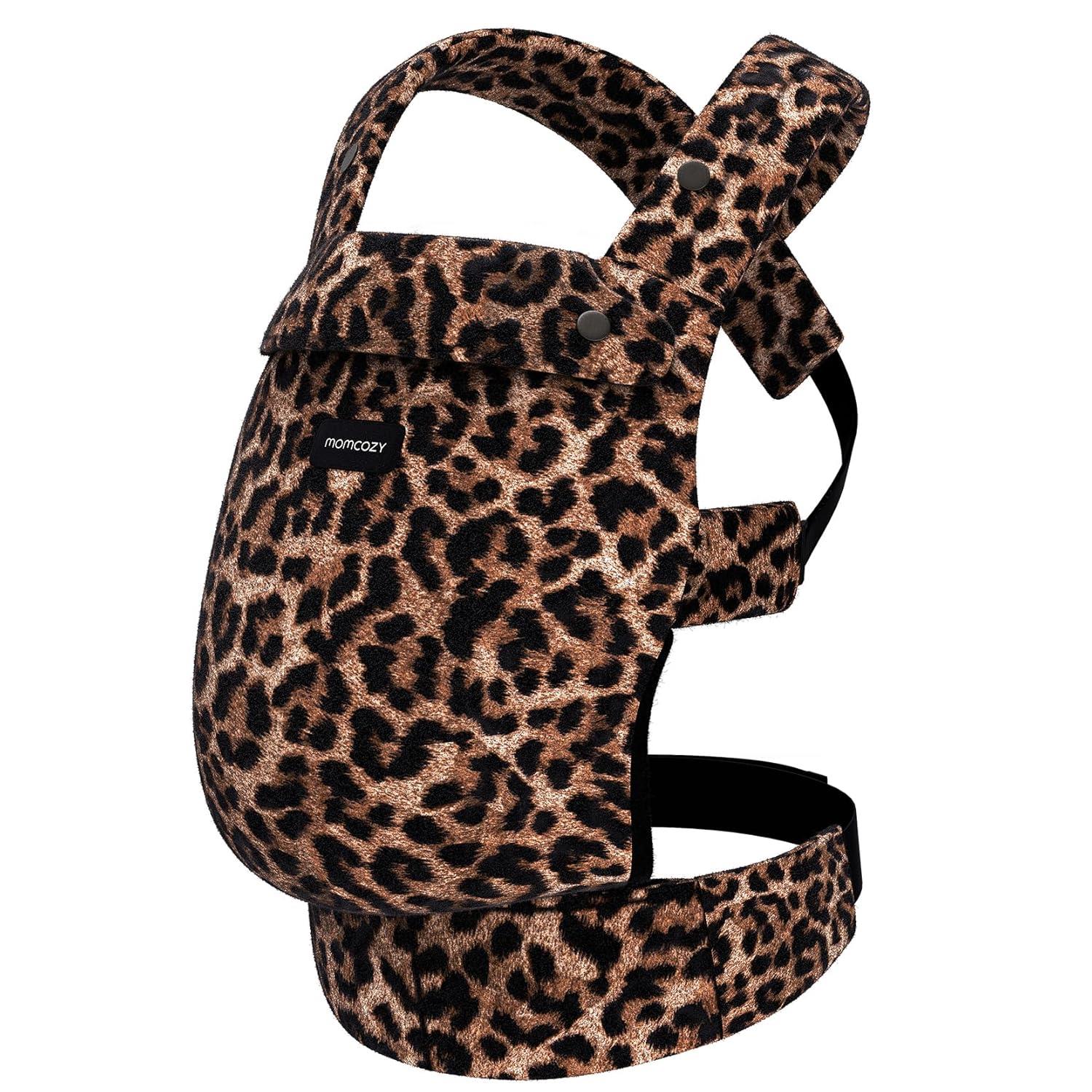 Momcozy Porte-bébé en coton Leopard