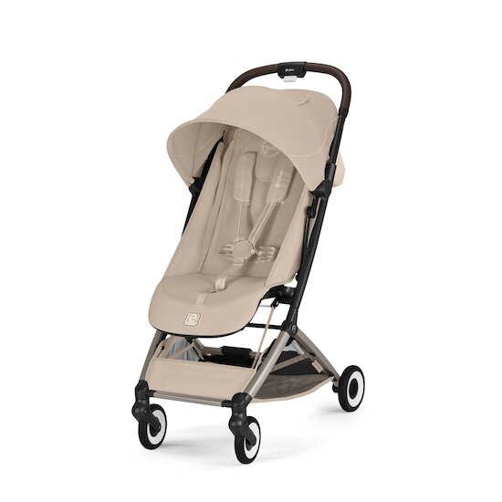 Cybex Poussette Ultra Compacte Orfeo Châssis Taupe - Almond Beige