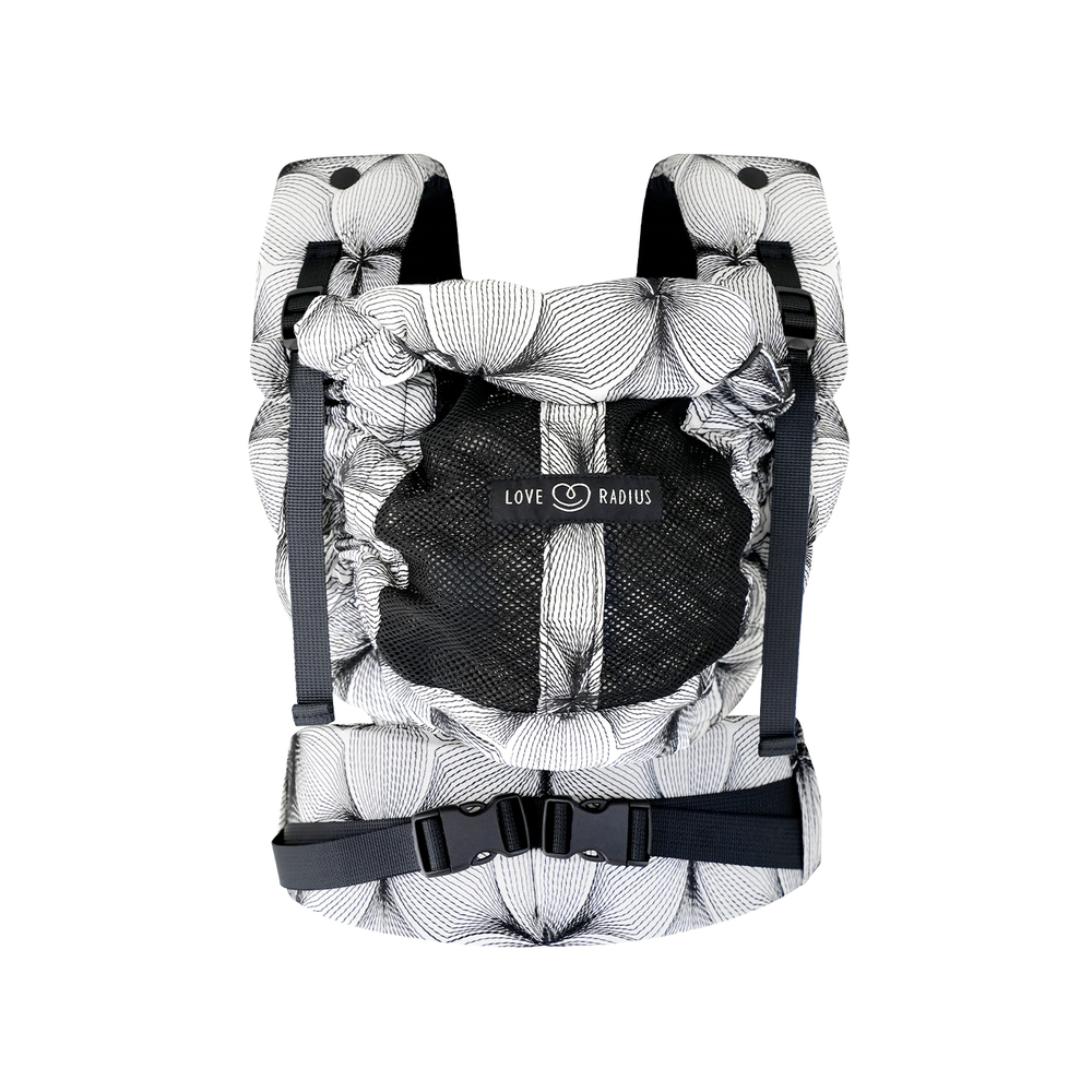Love Radius by JPMBB Porte-bébé PhysioCarrier 2 Black Orchid
