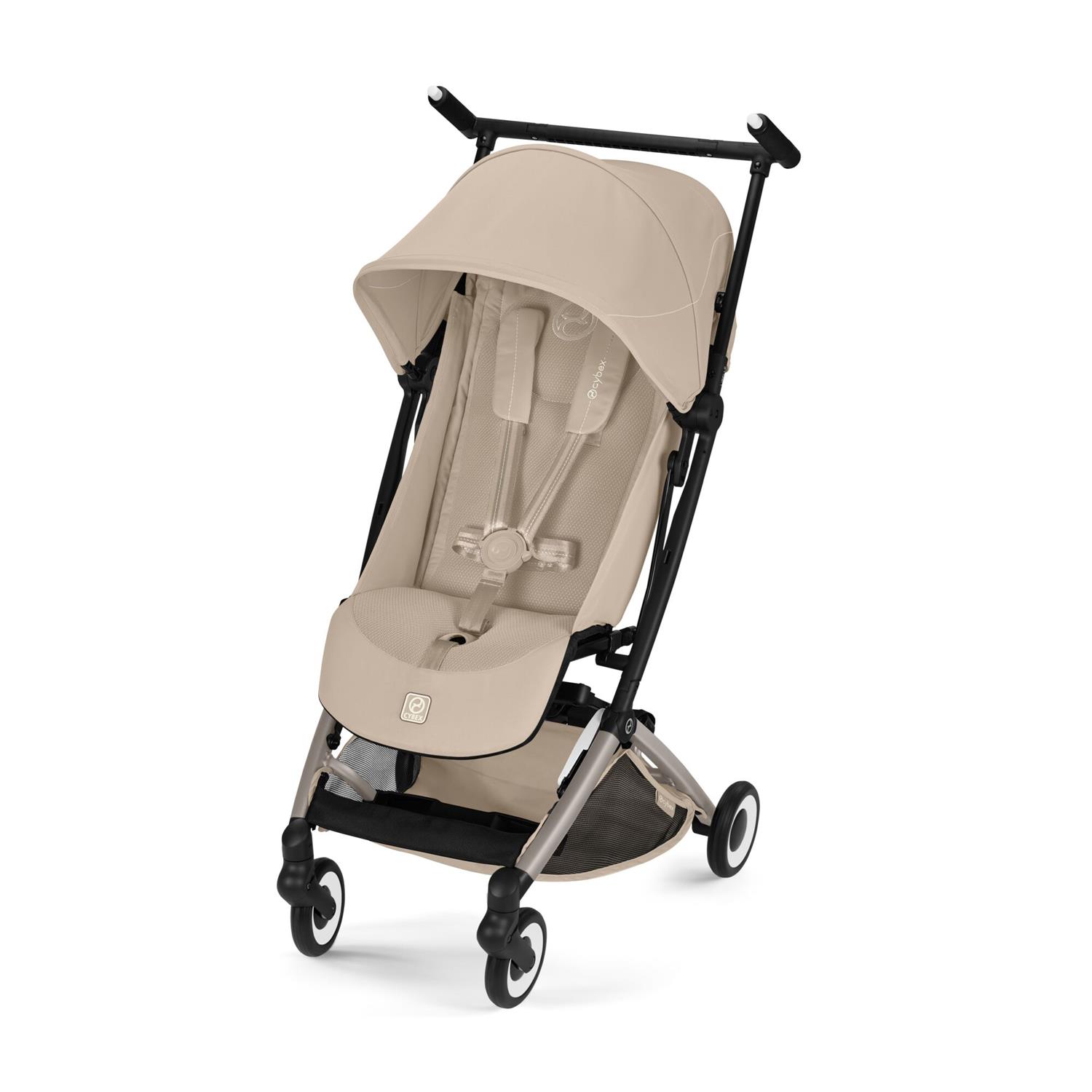 Cybex Poussette Ultra Compacte Libelle Châssis Taupe - Almond Beige