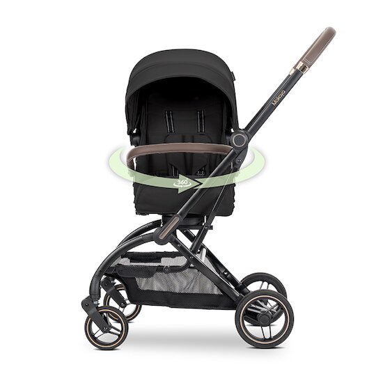 Lorelli Poussette Compacte Makaya Rotative 360° Noir
