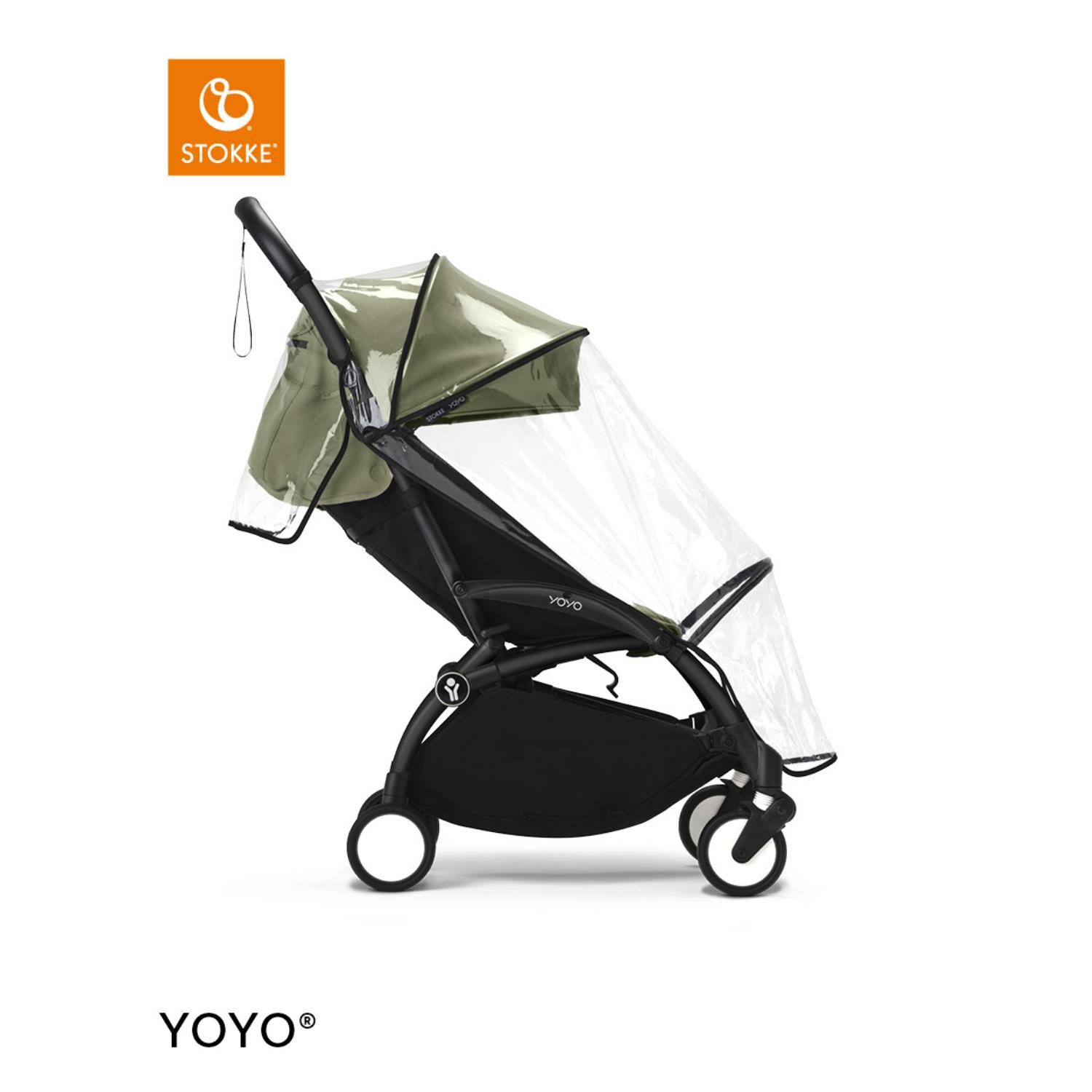 Stokke Protection pluie Pack 6+ YOYO Noir