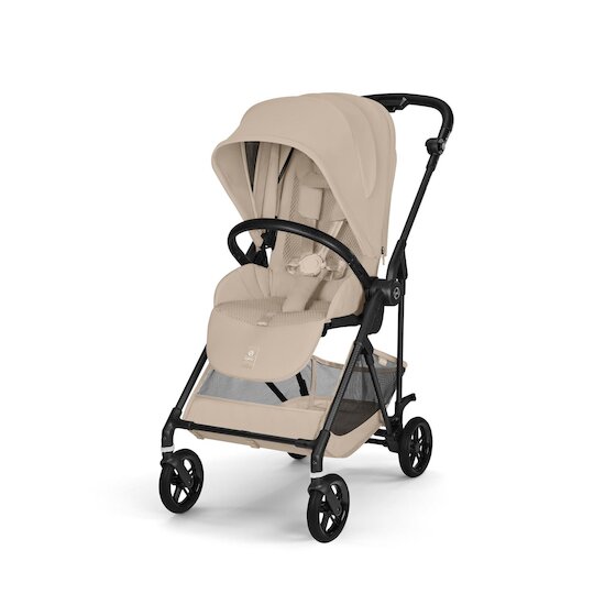 Cybex Poussette Citadine Ultra Légère Melio Carbon Almond Beige