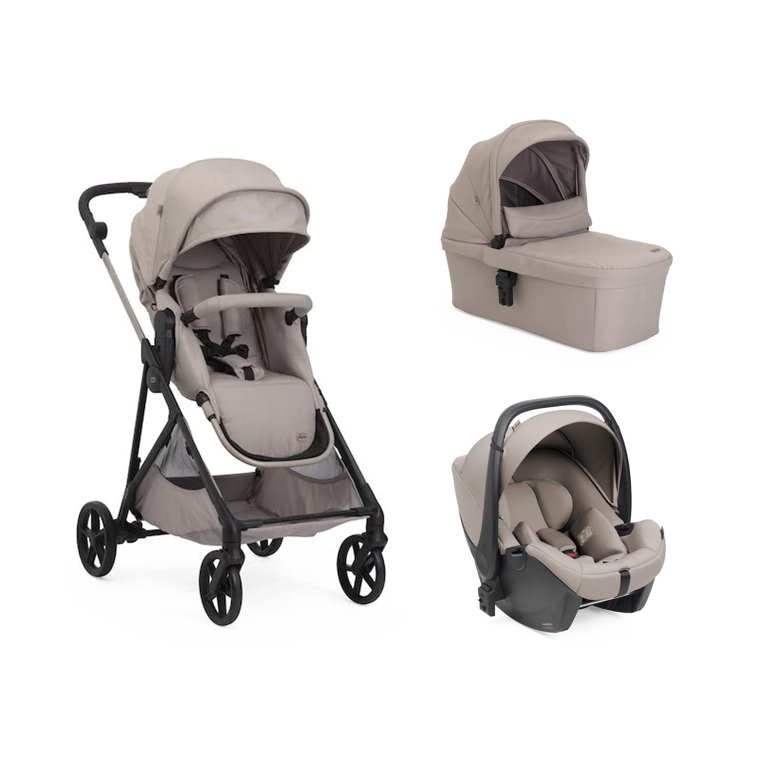 Chicco Pack poussette trio Seety Sandshell + Kory Unique