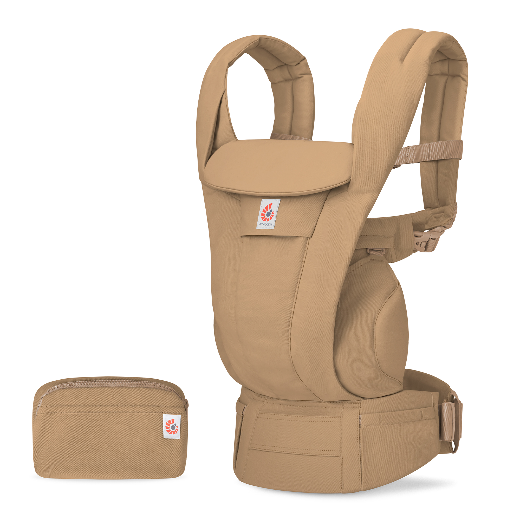 Ergobaby Porte bébé Omni Deluxe Cotton Camel