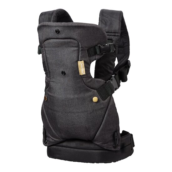 Infantino Porte bébé - Flip 4-en-1 Denim Noir et Or