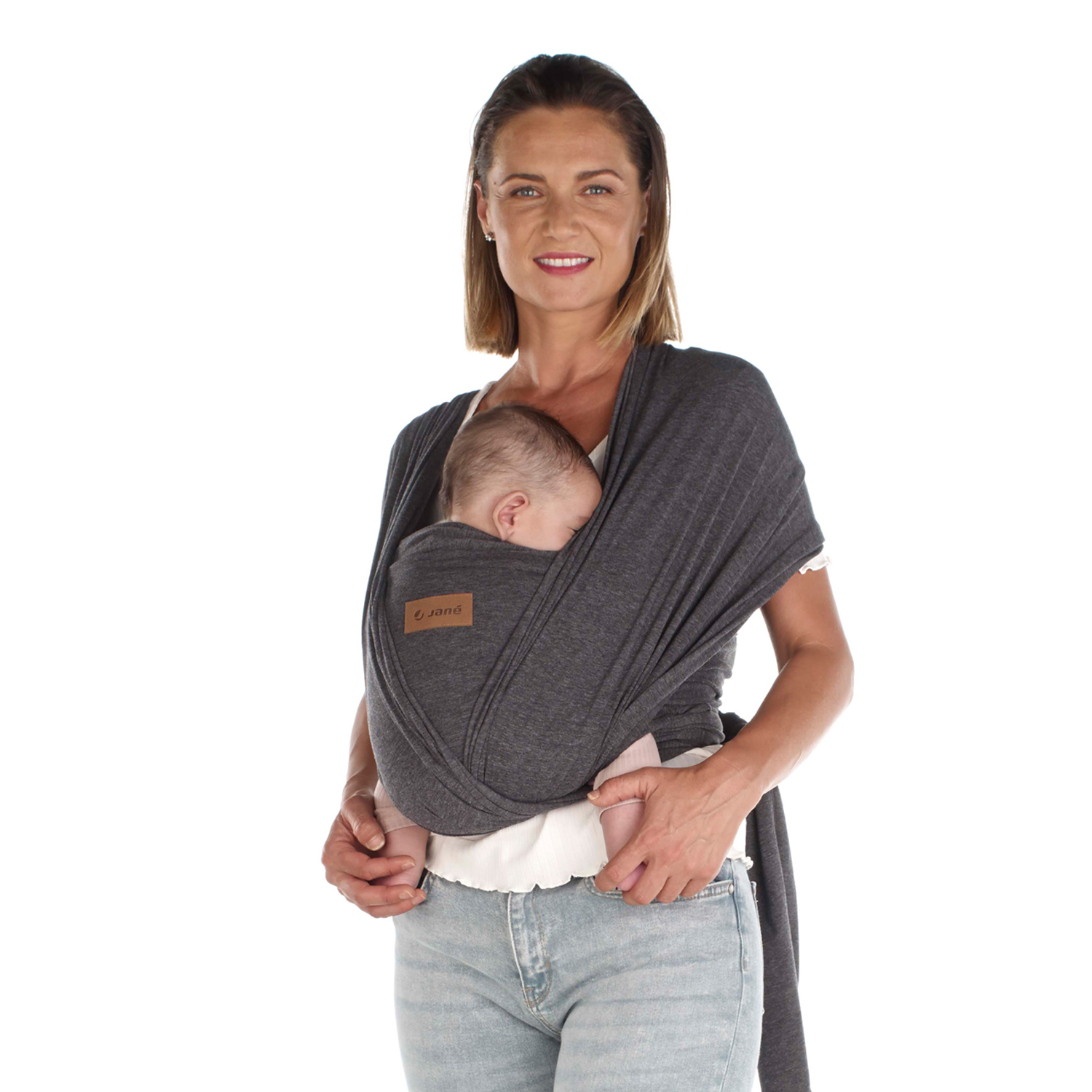 Jané Echarpe de portage cocoon baby wrap GREYLAND