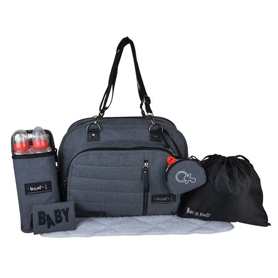 Baby on board Sac à langer Daily Smoke