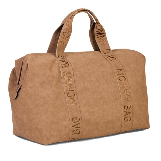 Childhome Sac à langer Mommy Bag Signature Prestige Noisette