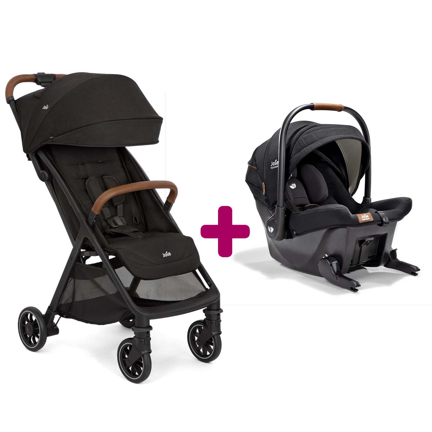 Joie Pack Poussette duo Poussette Pact Pro Shale + coque Sprint Eclipse Unique