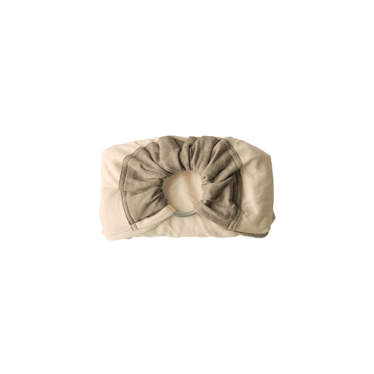 Babylonia Baby Carriers Écharpe de Portage Sans Noeud Tricot-Sling Latte Macchiato