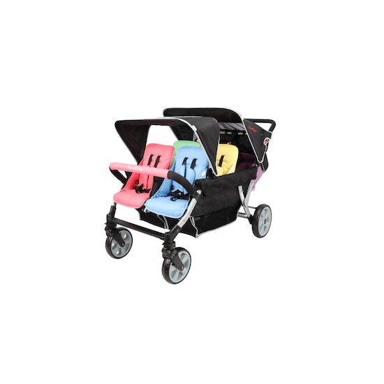 Familidoo Poussette 6 places Lidoo Bus BB Multicolore