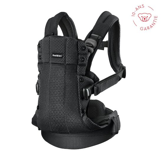 BabyBjörn Porte-bébé Harmony Mesh 3D Noir