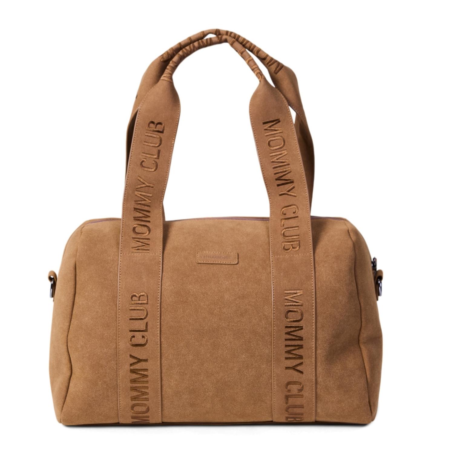 Childhome Sac à Langer Mommy Club Signature Prestige Noisette