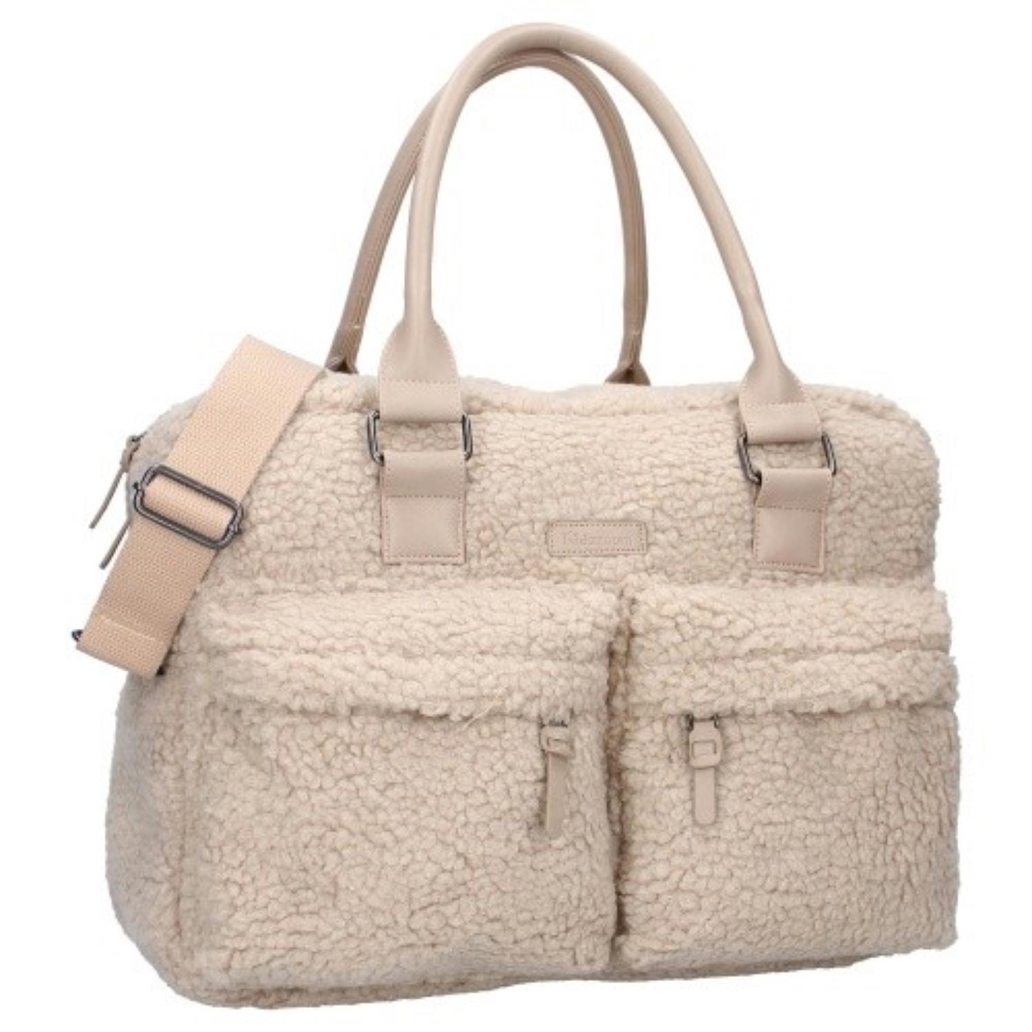 Kidzroom Sac à langer sherpa Beige