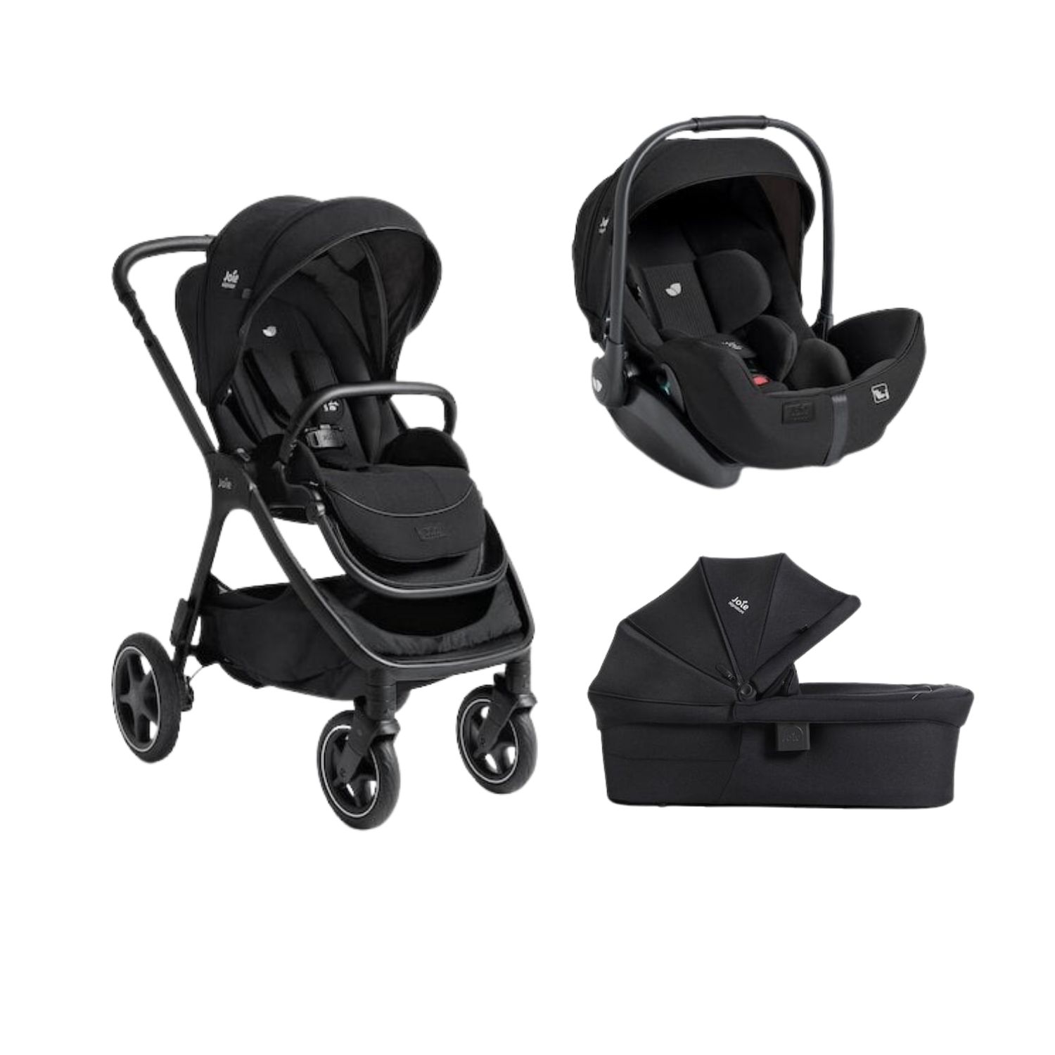 Joie Pack poussette trio Finiti Eclipse + nacelle Ramble Eclipse + coque I-Level pro Eclipse Unique