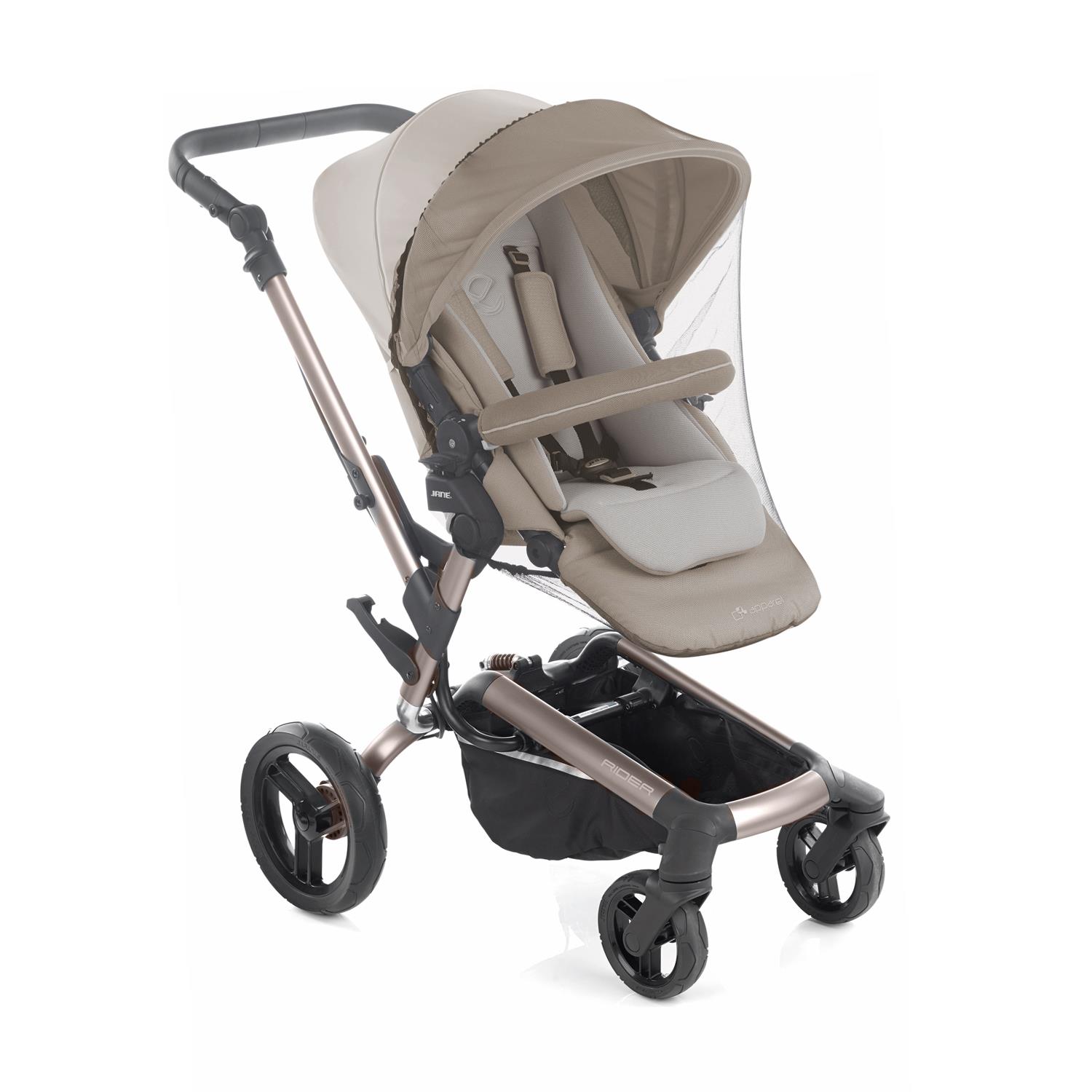 Jané Moustiquaire poussette nacelle coque + sac rangement White