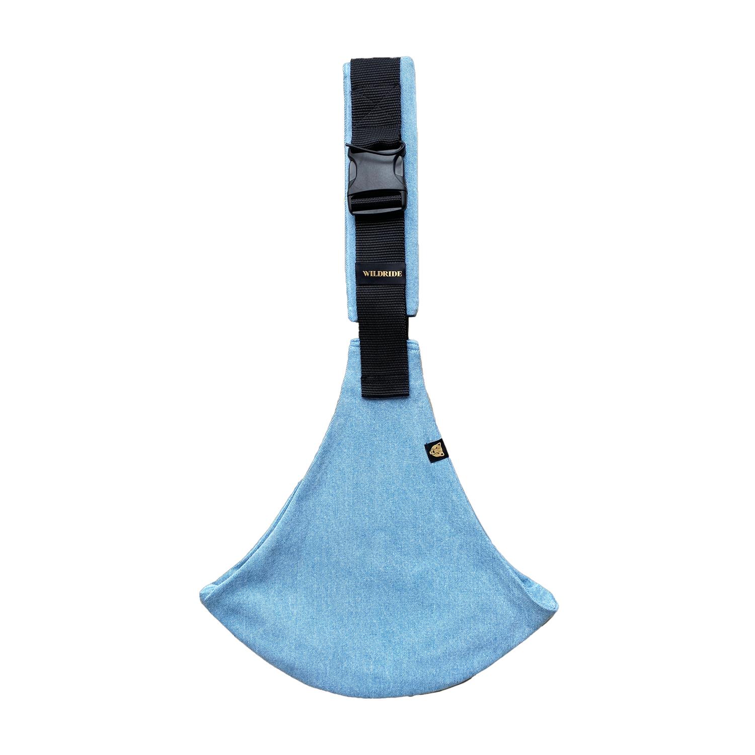 WILDRIDE Porte Enfant en Jeans Denim