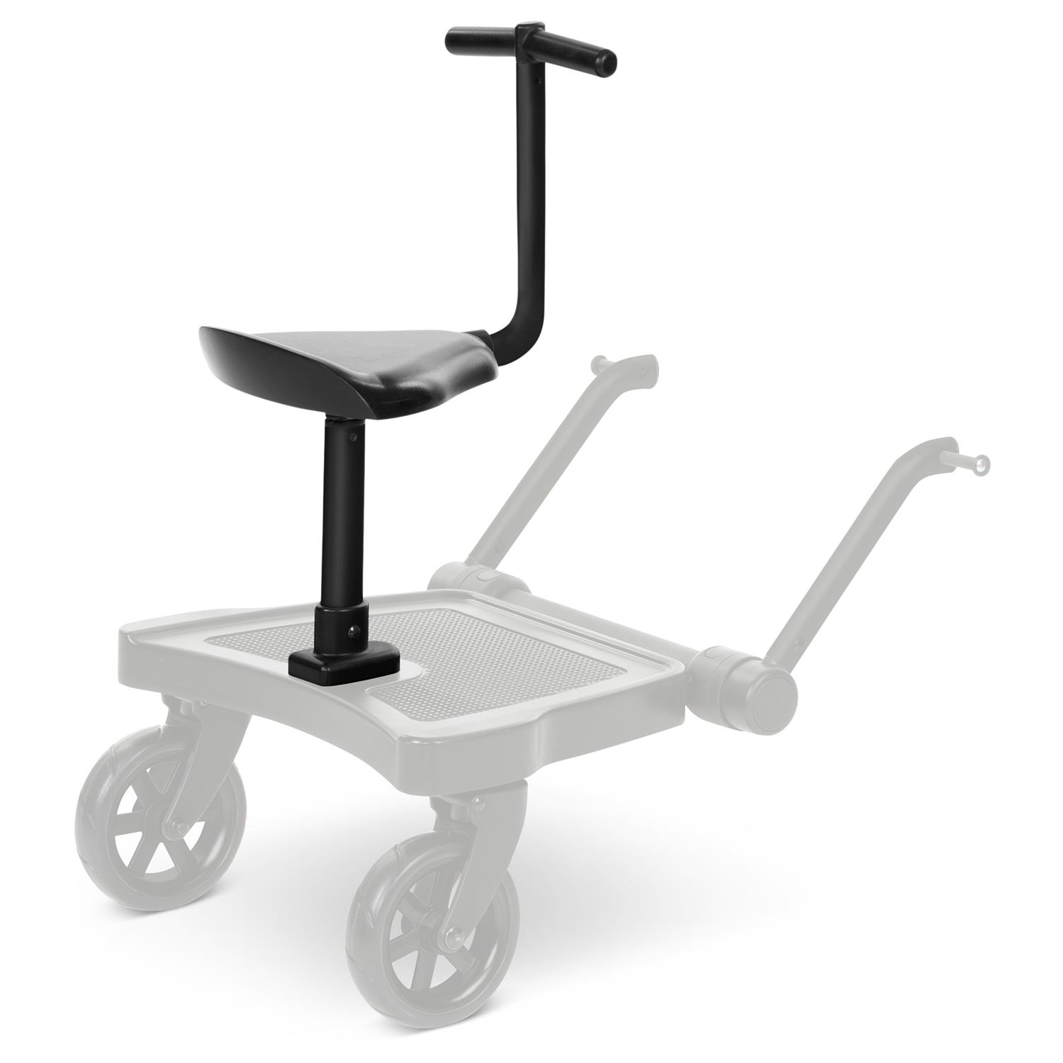 ABC Design Siège pour Kiddie Ride on 2 Black