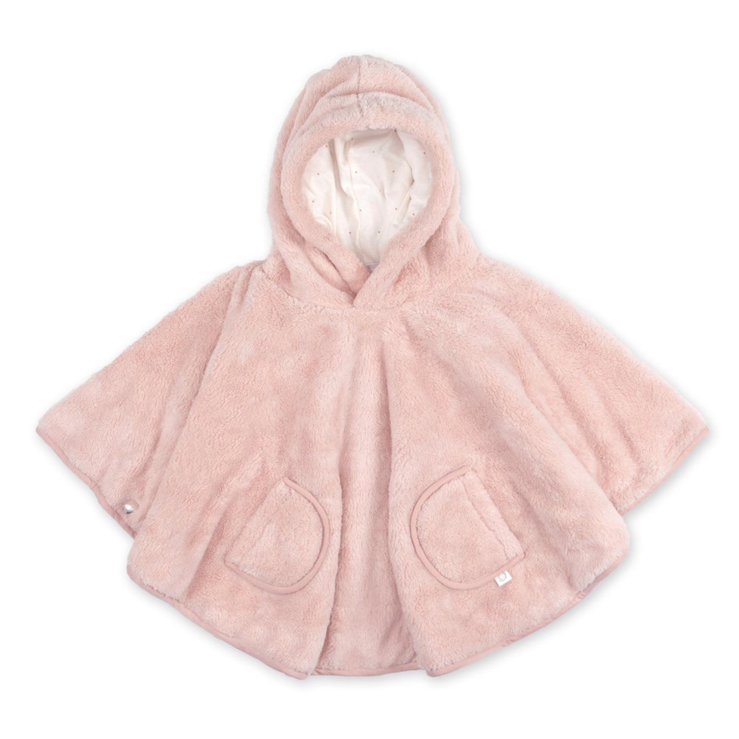 Bemini Poncho de voyage Softy jersey Vieux Rose Blush