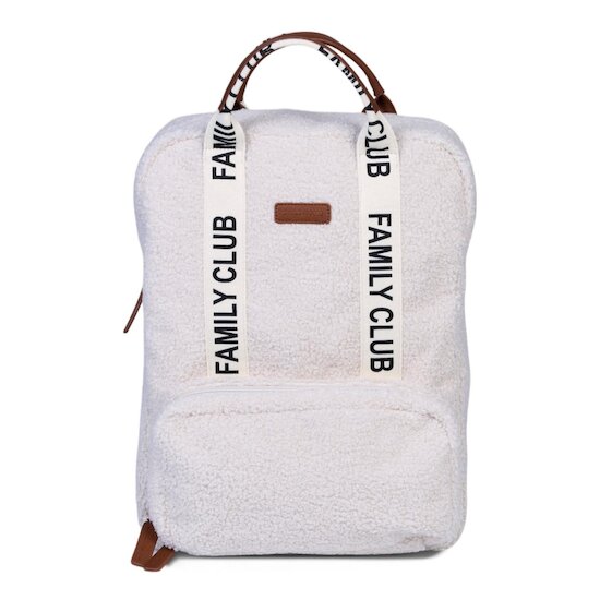 Childhome Sac à dos Family Club Signature Teddy Off White