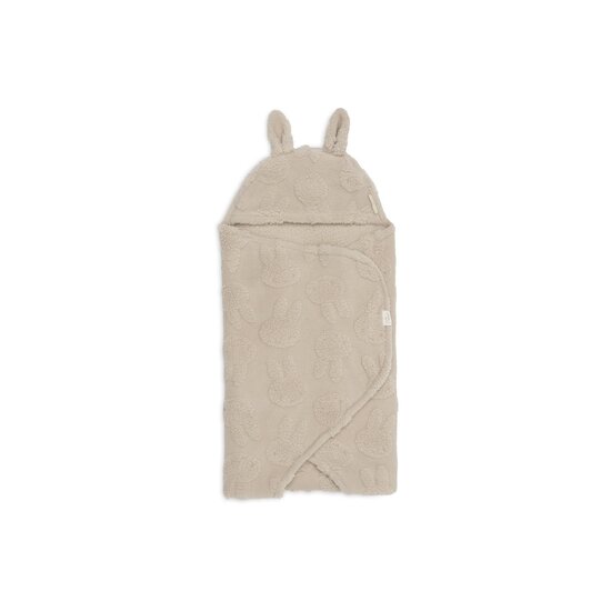 Jollein Couverture Bébé Portefeuille Jacquard Teddy Miffy Sand