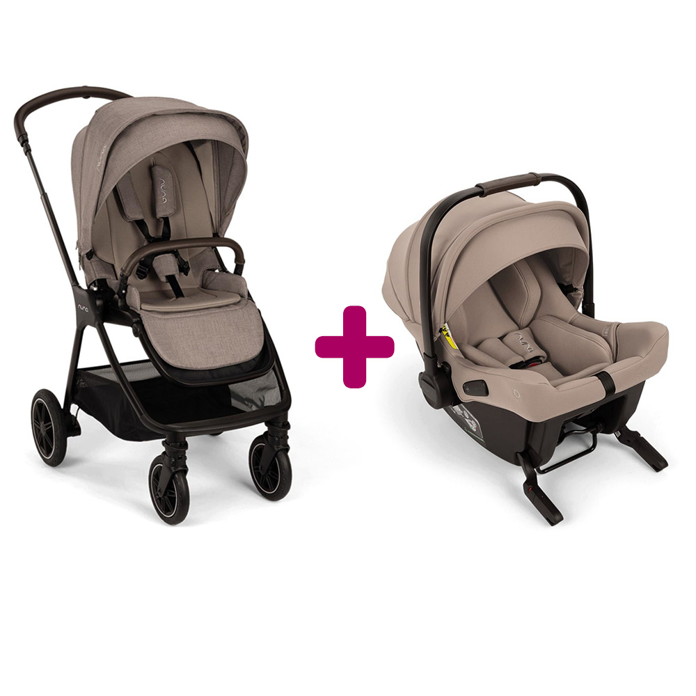 Nuna Pack Poussette duo Triv Next Cedar + coque Pipa Urbn Cedar Unique