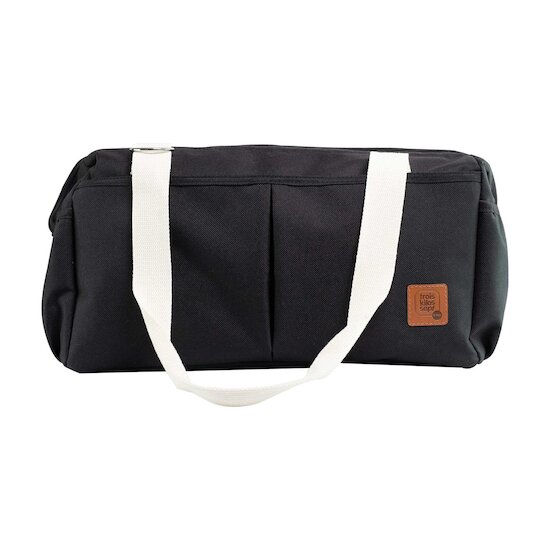 Trois Kilos Sept Sac à langer à Bandoulière Noir