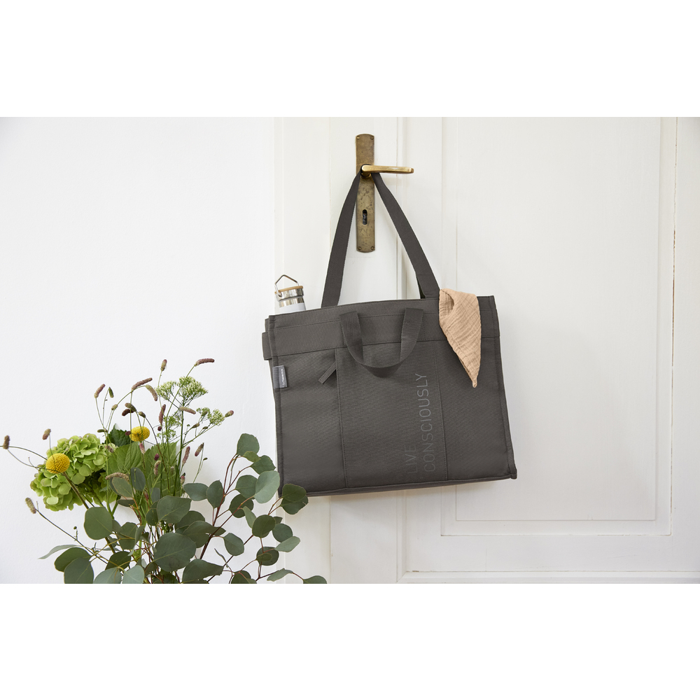 Lässig Sac à langer Gre Tote up Anthracite