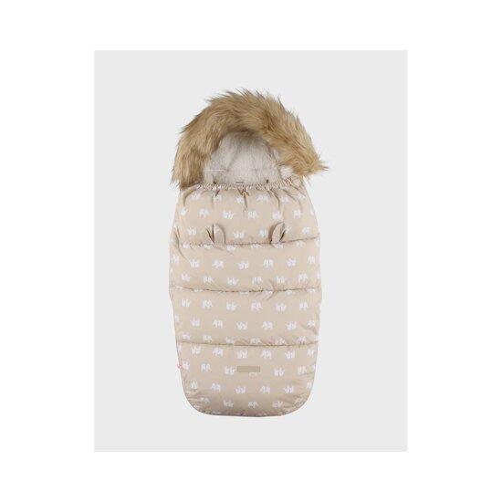 Noukie's Chancelière étanche motif éléphant M&M25 Beige
