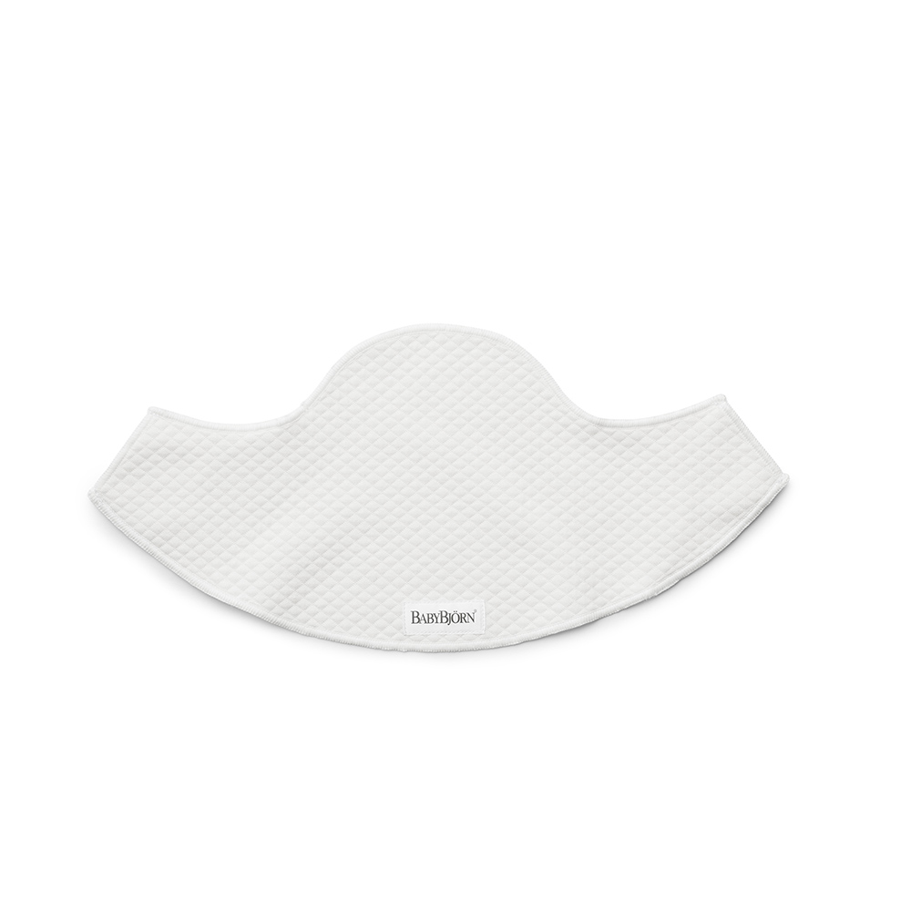 BabyBjörn 2 bavoirs pour porte-bébé Mini/Move Blanc, Tencel