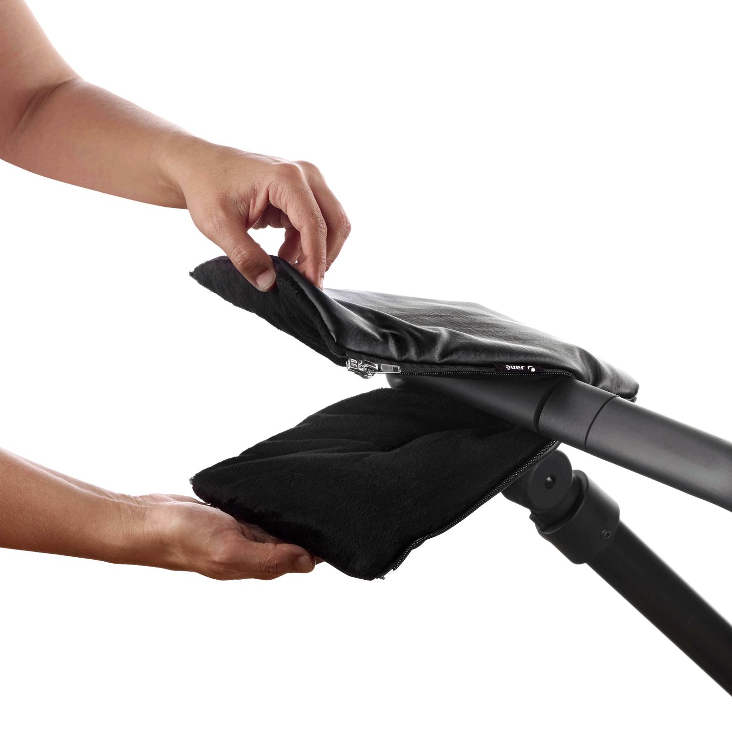 Jané Gants guidon de poussette Black