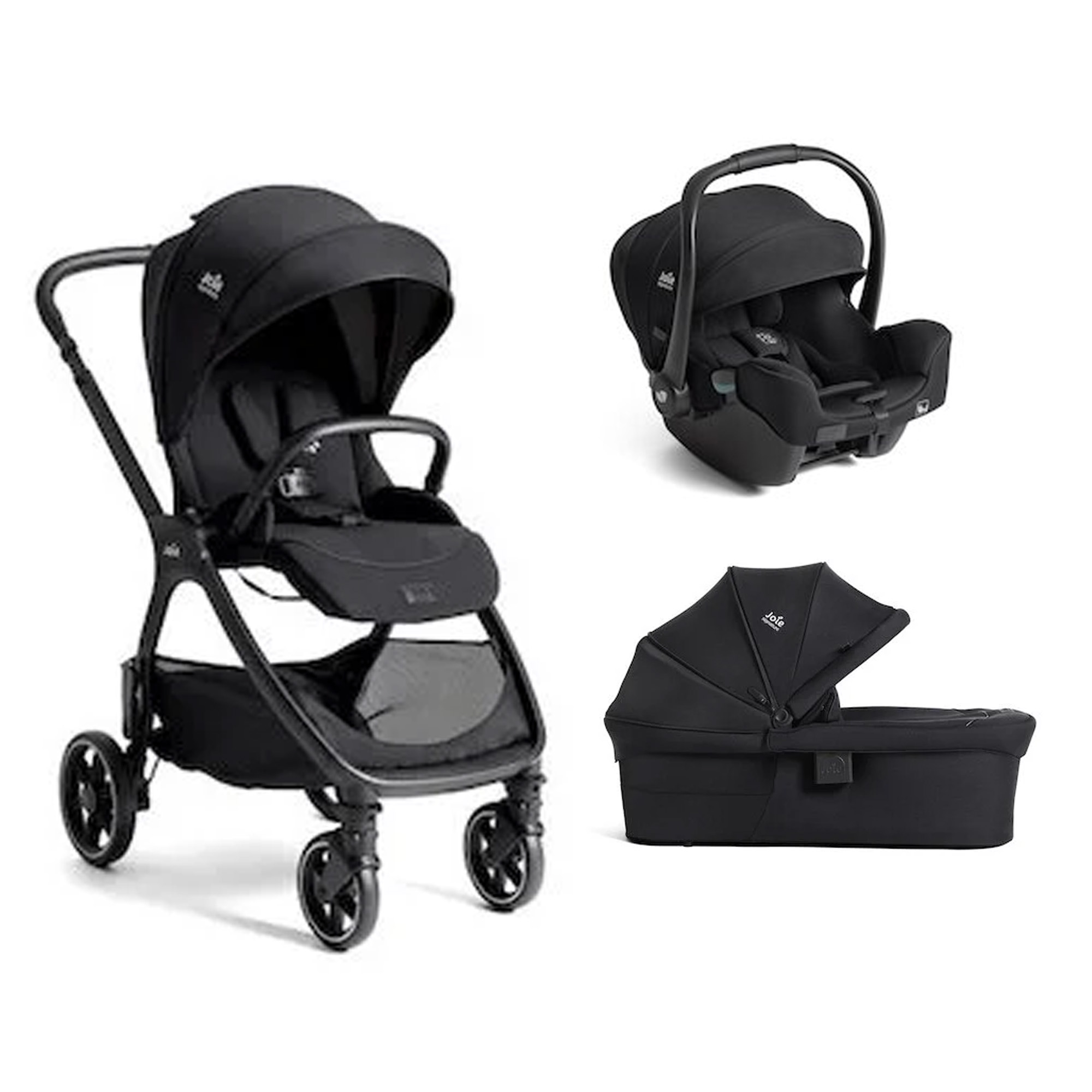 Joie Pack poussette trio Valora Eclipse + coque i-starter + nacelle ramble XL Unique