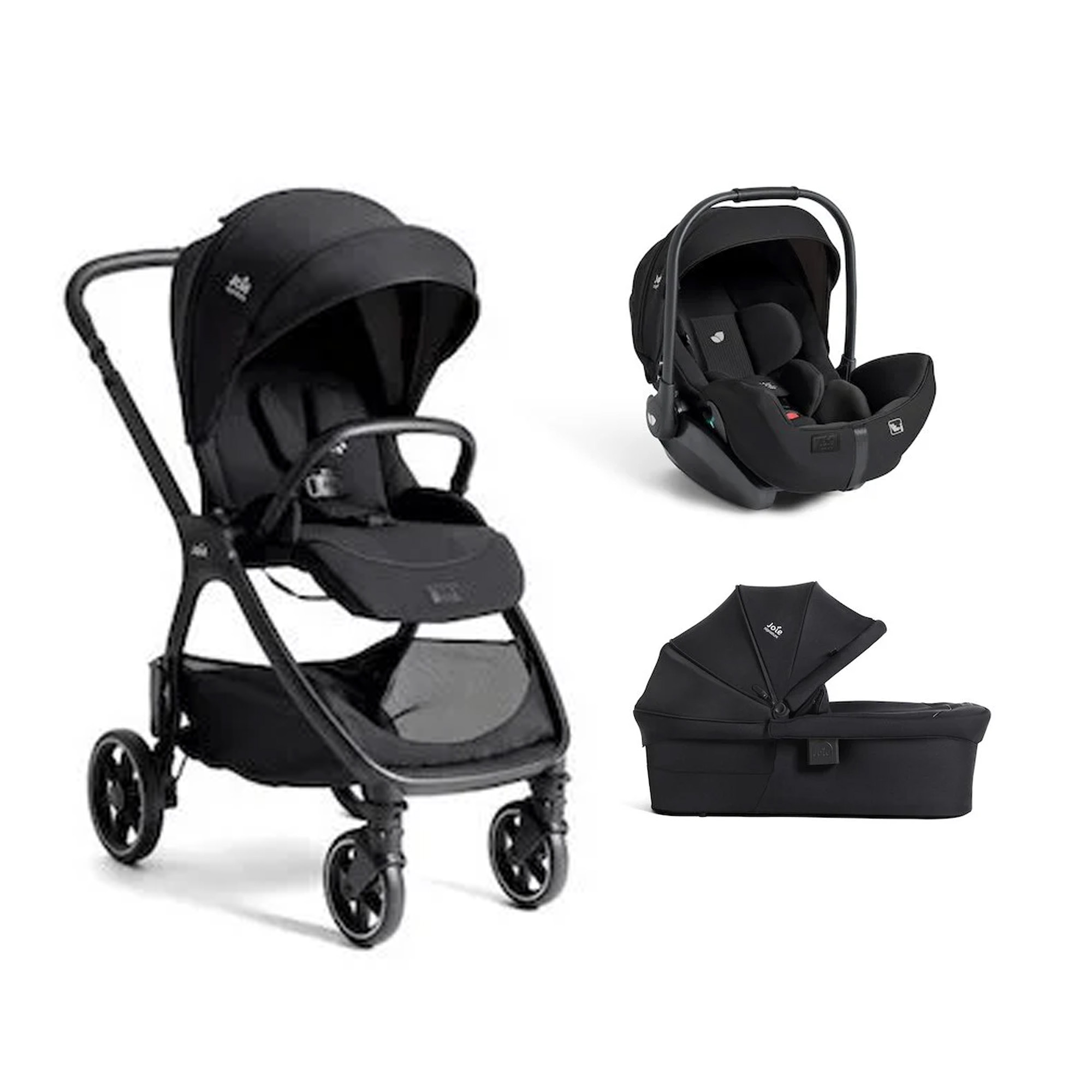 Joie Pack poussette trio Valora Eclipse + coque i-level pro + nacelle ramble XL Unique