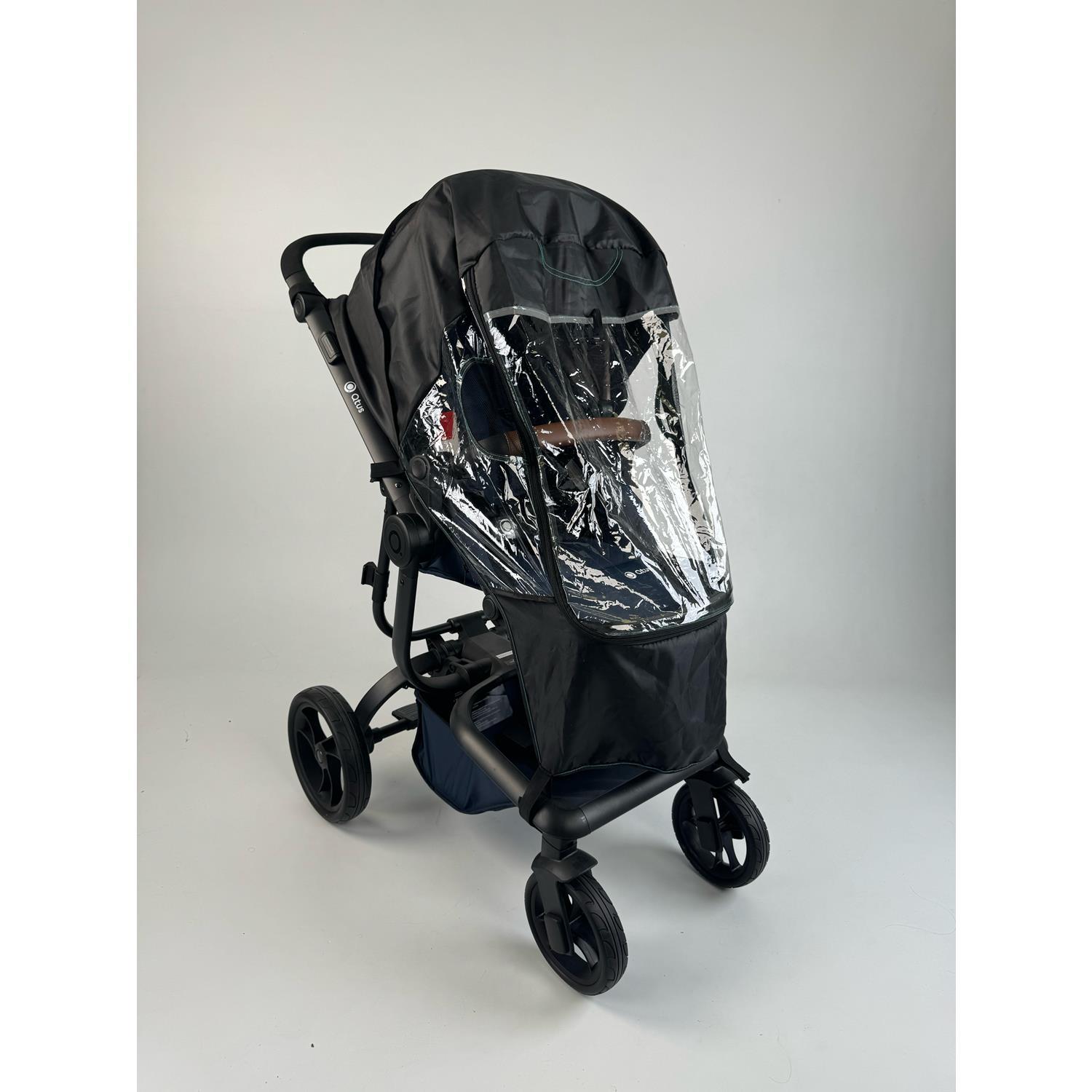 Ezimoov Protection pluie Ezi - Poussette Noir