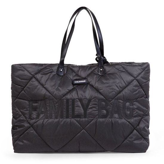 Childhome Sac matelassé Family Bag Noir