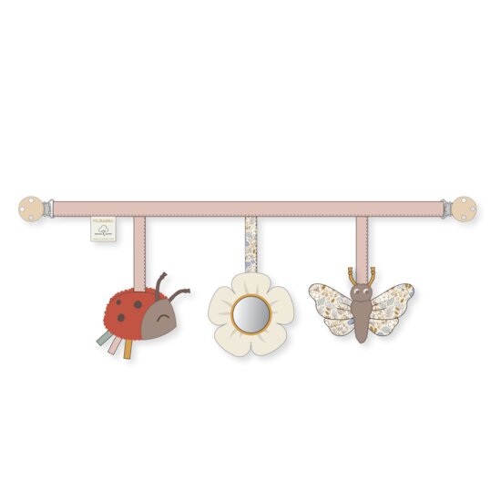 Filibabba Chaîne de poussette Amis volants Multicolore