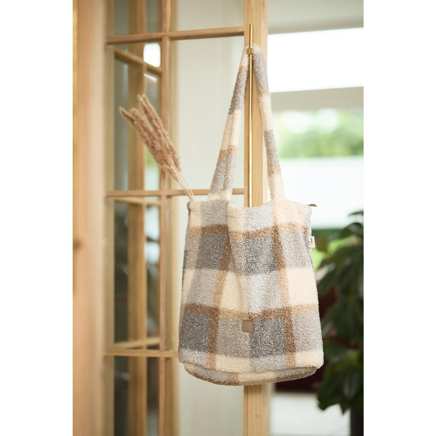 Jollein Sac à langer Shopper Boucle Check