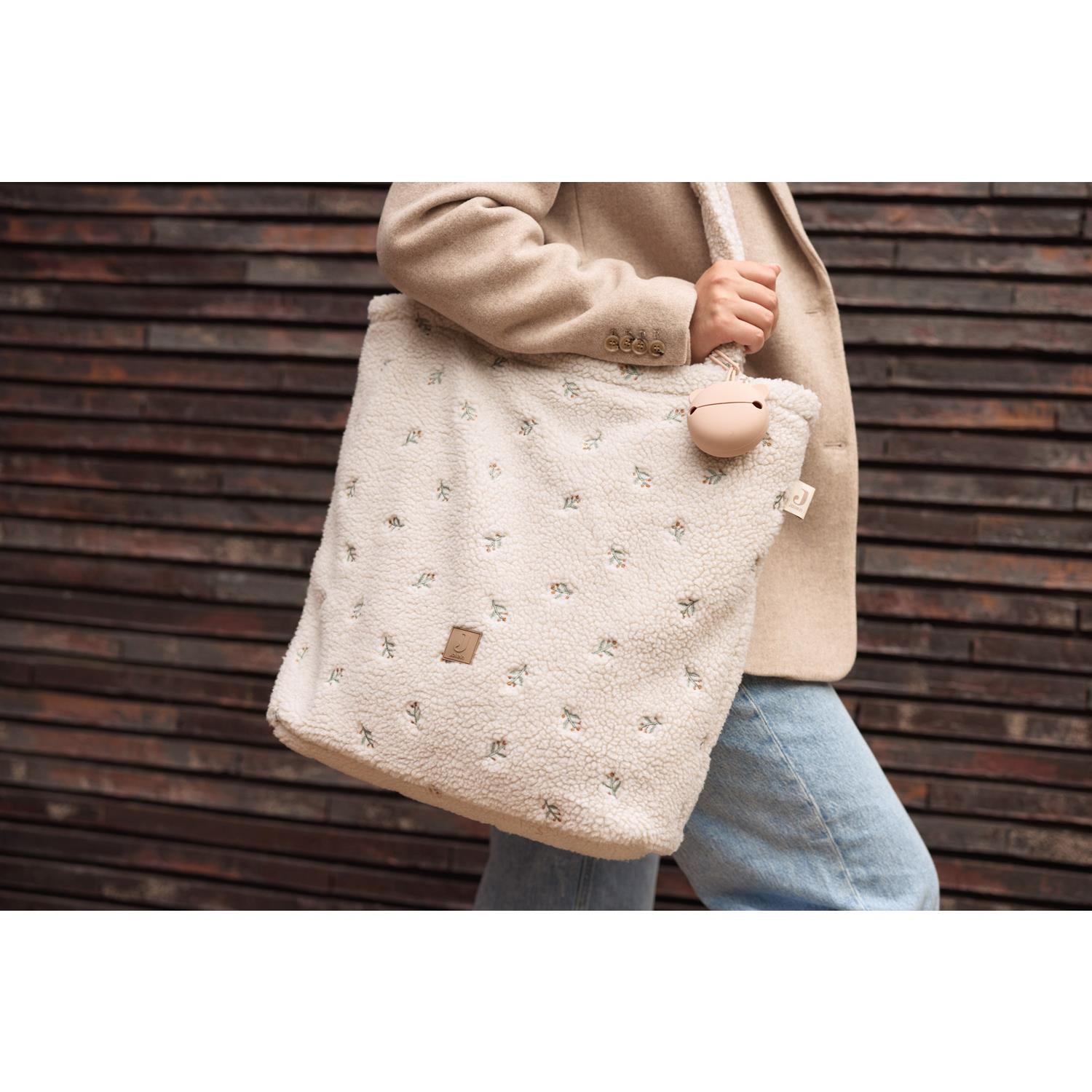 Jollein Sac à langer Shopper Teddy Lovely Multicolore