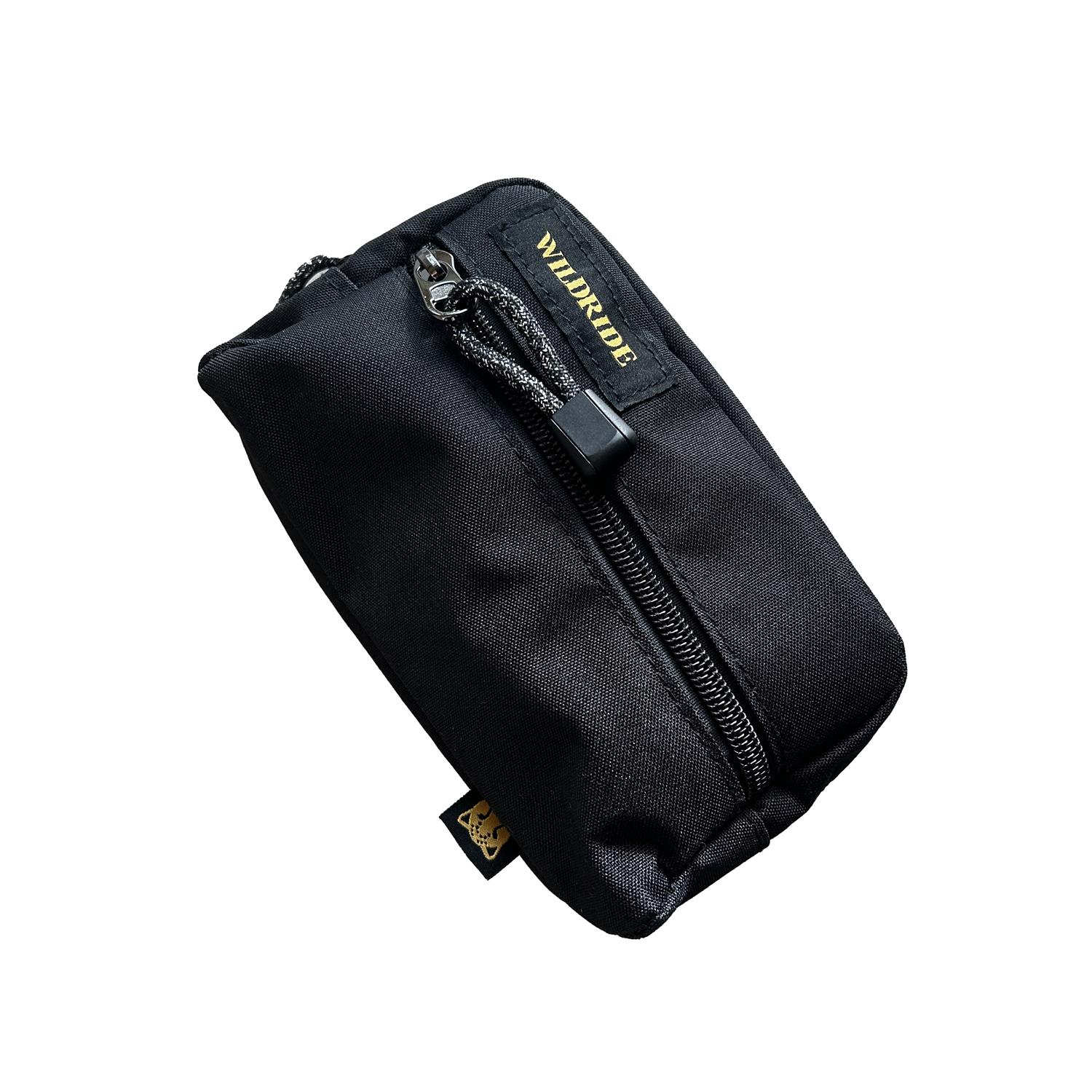 WILDRIDE Trousse à glisser Slide on bag Black