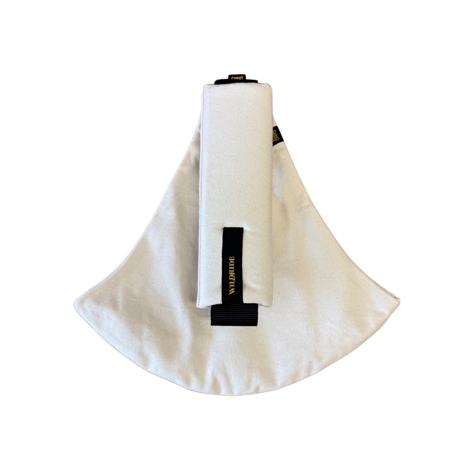 WILDRIDE Porte Enfant Matériau Recyclé Eco Natural White
