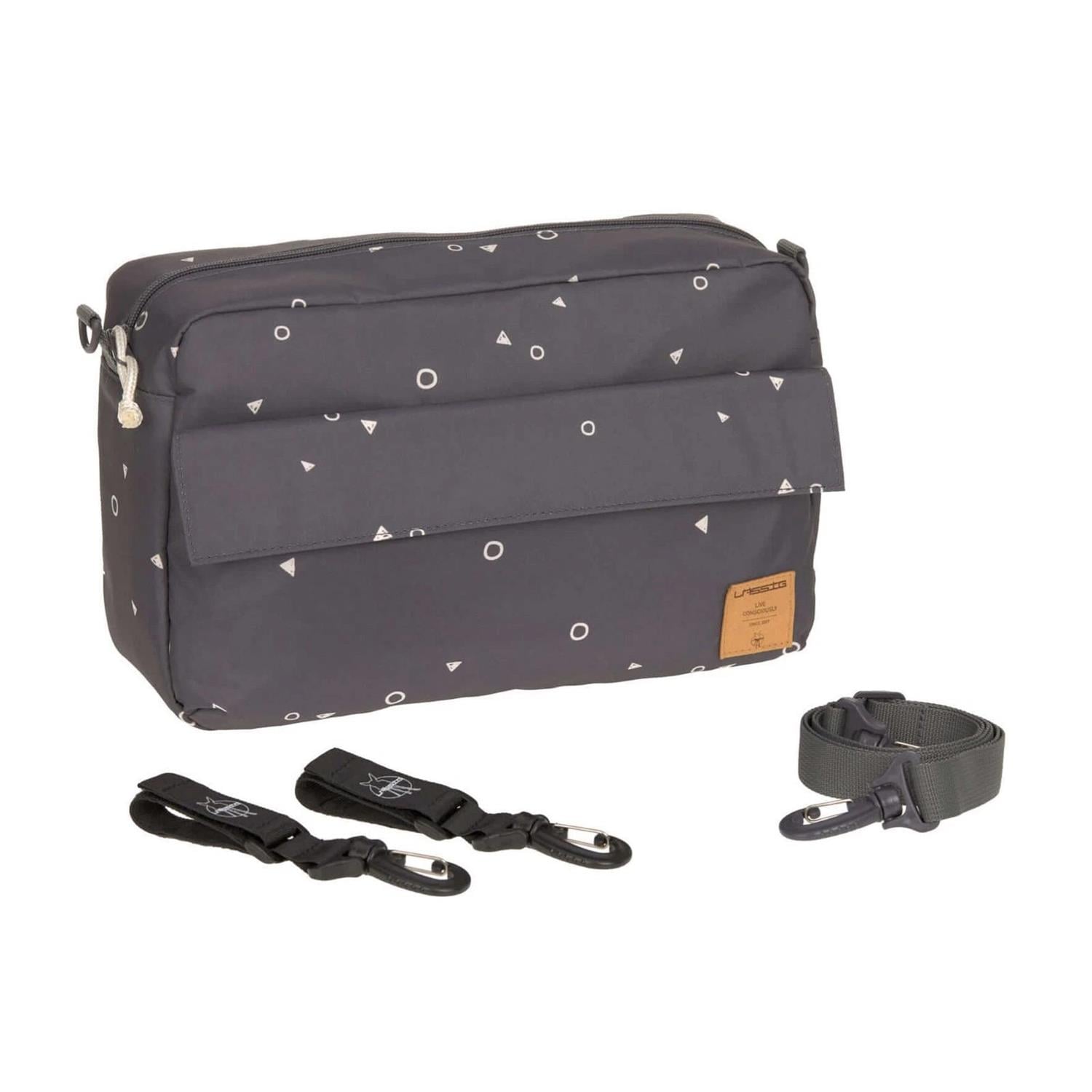 Lässig Sac Organiseur de Poussette Universe Anthracite