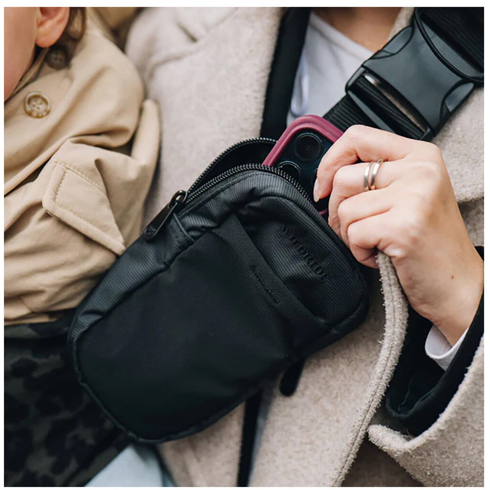 WILDRIDE Trousse à glisser Premium Slide on bag Black
