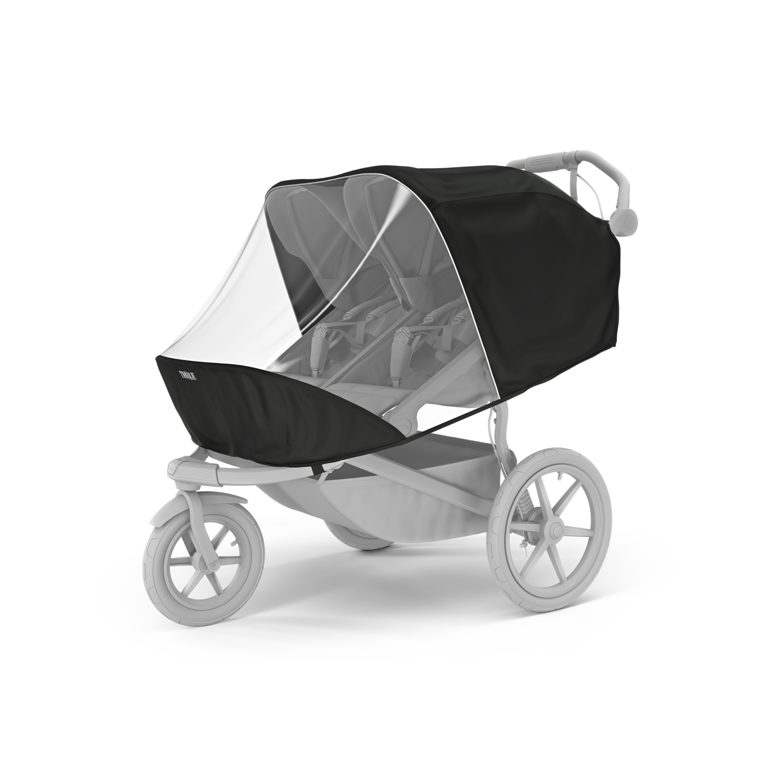 Thule Habillage pluie pour poussette double Urban Glide3 Noir