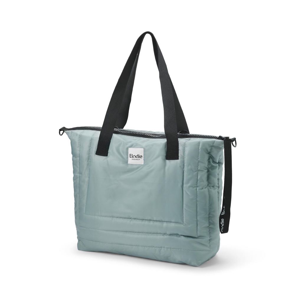Elodie Détails Sac à langer Quilted pebble green