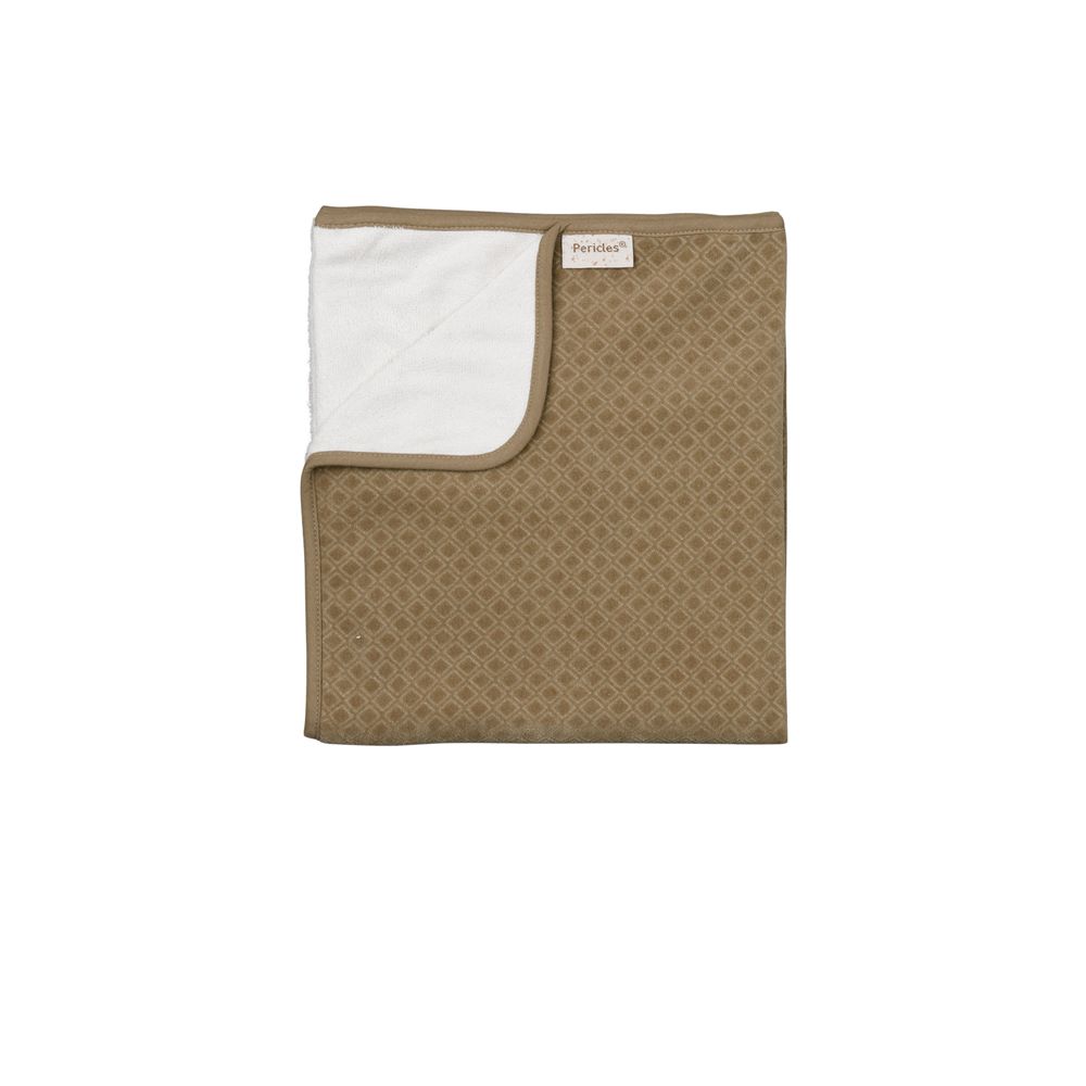 Périclès Couverture pour berceau espresso square